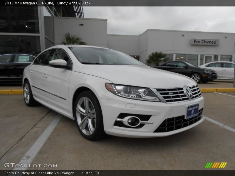 Candy White / Black 2013 Volkswagen CC R-Line