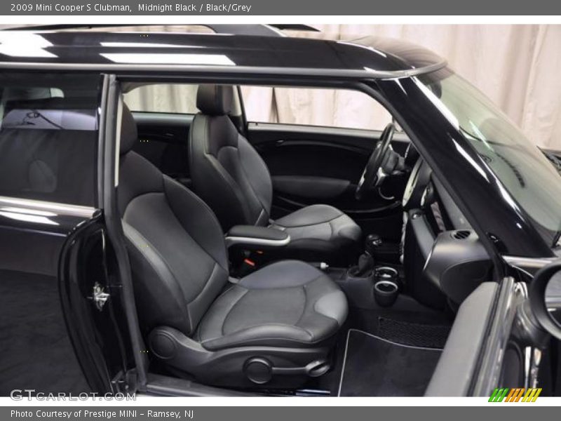 Midnight Black / Black/Grey 2009 Mini Cooper S Clubman