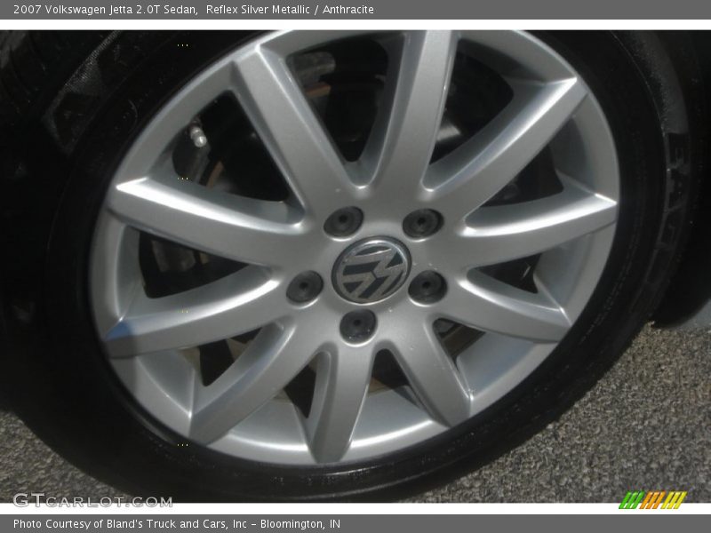 Reflex Silver Metallic / Anthracite 2007 Volkswagen Jetta 2.0T Sedan
