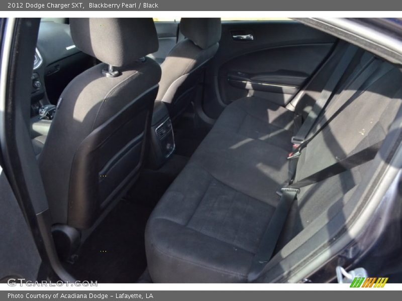 Blackberry Pearl / Black 2012 Dodge Charger SXT