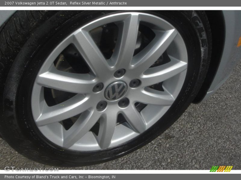 Reflex Silver Metallic / Anthracite 2007 Volkswagen Jetta 2.0T Sedan