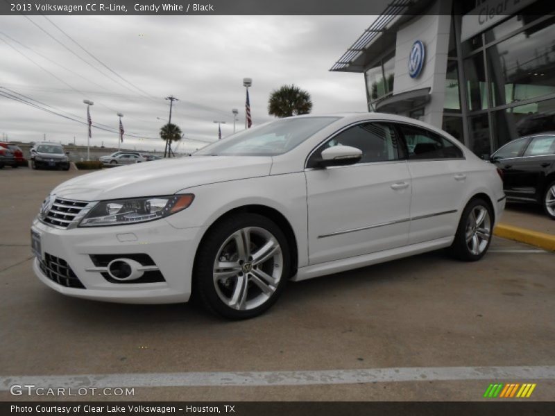 Candy White / Black 2013 Volkswagen CC R-Line