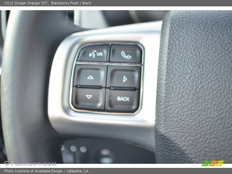Blackberry Pearl / Black 2012 Dodge Charger SXT