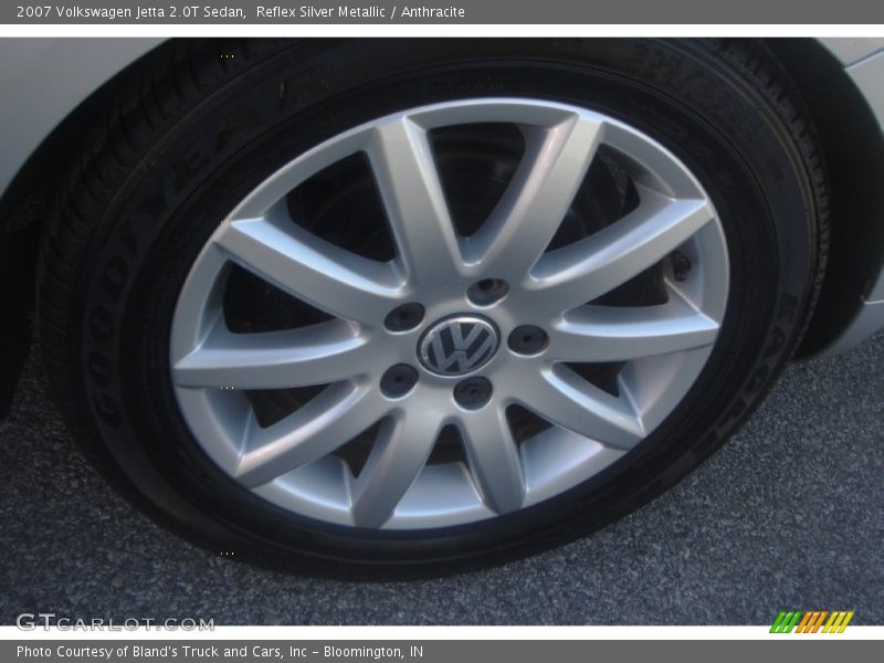 Reflex Silver Metallic / Anthracite 2007 Volkswagen Jetta 2.0T Sedan
