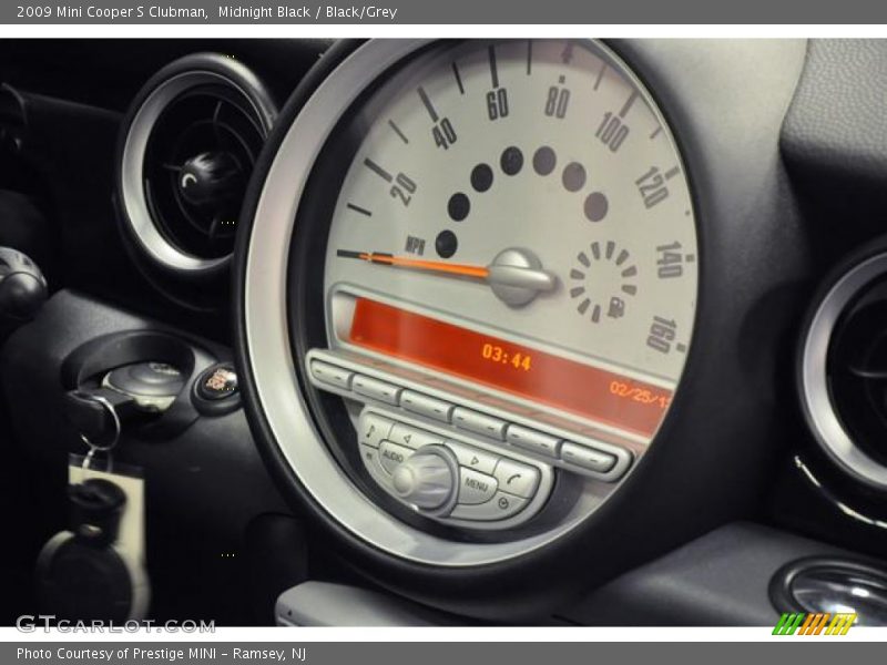 Midnight Black / Black/Grey 2009 Mini Cooper S Clubman