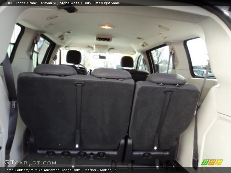 Stone White / Dark Slate/Light Shale 2008 Dodge Grand Caravan SE