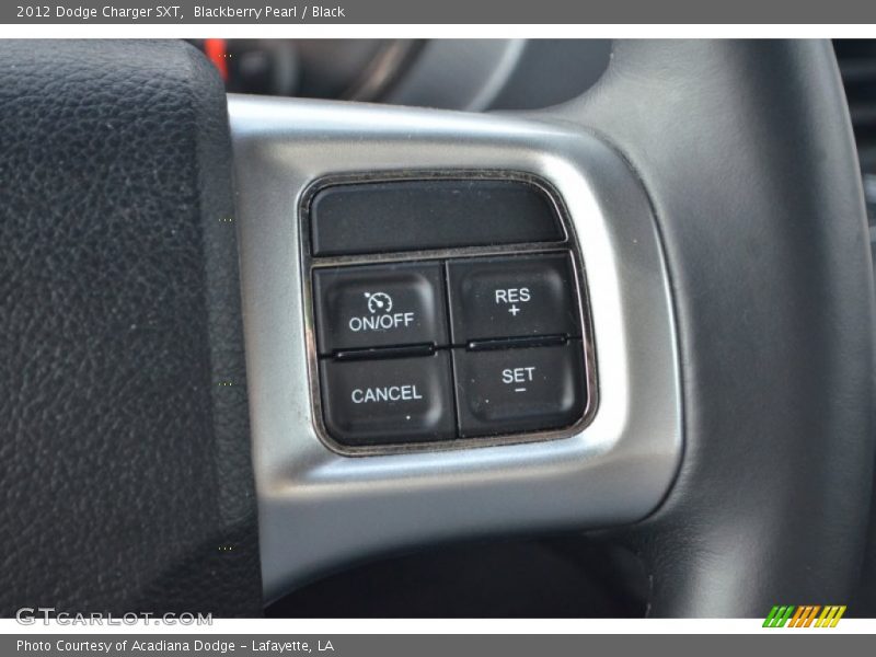 Blackberry Pearl / Black 2012 Dodge Charger SXT