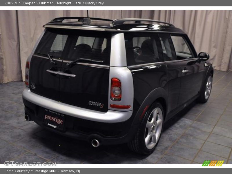 Midnight Black / Black/Grey 2009 Mini Cooper S Clubman
