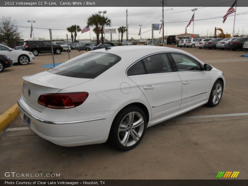 Candy White / Black 2013 Volkswagen CC R-Line