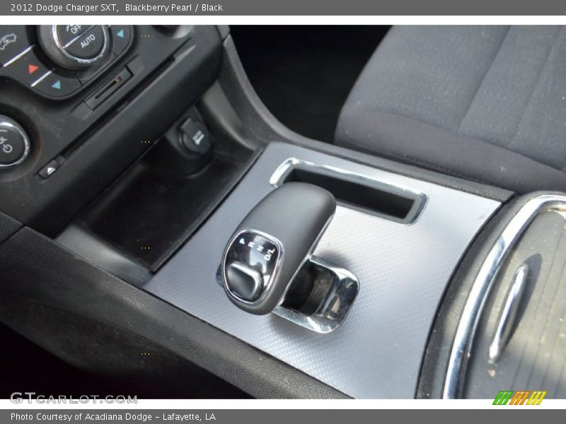 Blackberry Pearl / Black 2012 Dodge Charger SXT