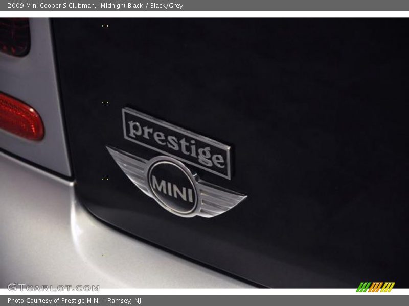 Midnight Black / Black/Grey 2009 Mini Cooper S Clubman