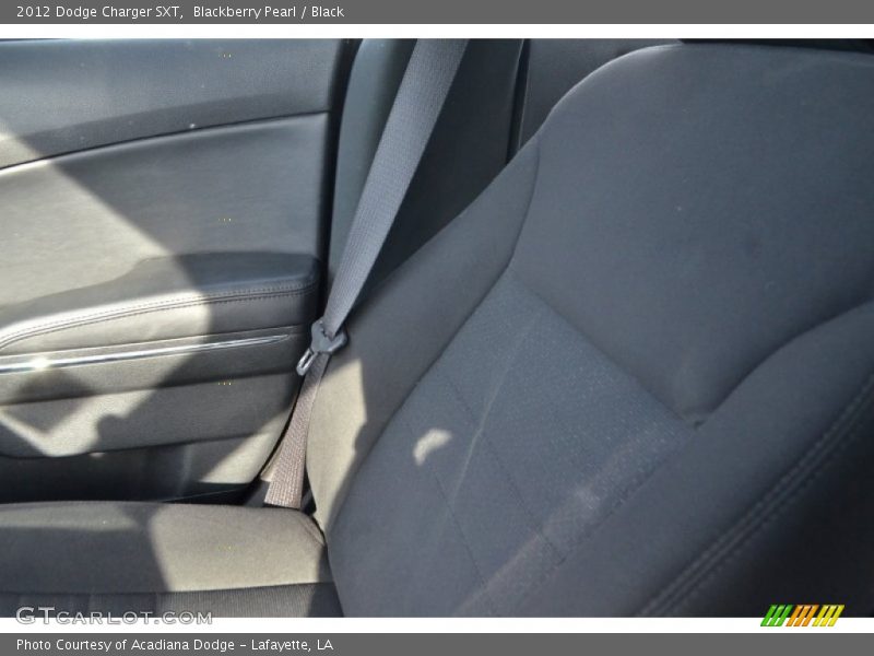 Blackberry Pearl / Black 2012 Dodge Charger SXT