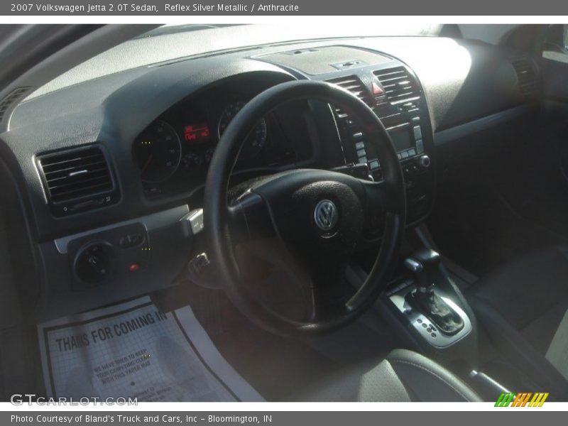 Reflex Silver Metallic / Anthracite 2007 Volkswagen Jetta 2.0T Sedan
