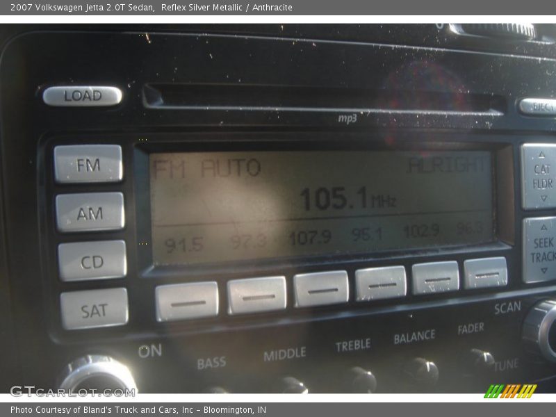 Reflex Silver Metallic / Anthracite 2007 Volkswagen Jetta 2.0T Sedan