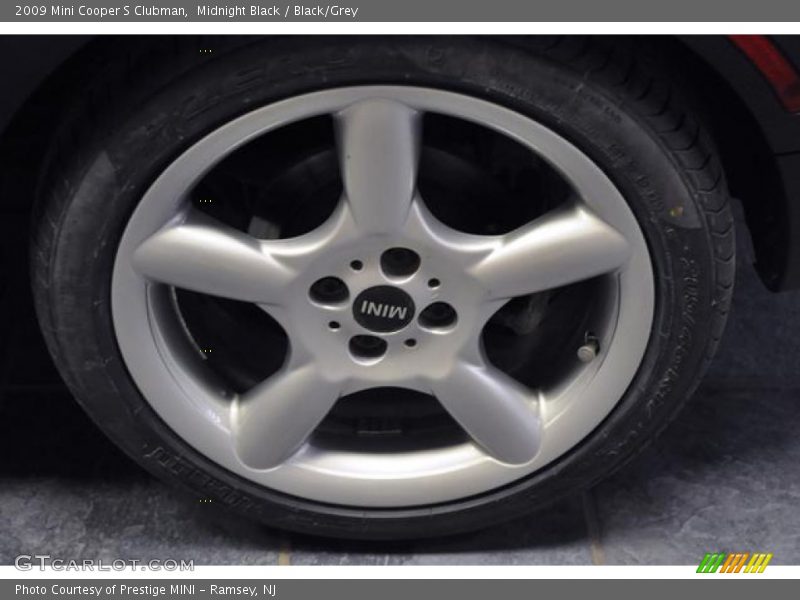 Midnight Black / Black/Grey 2009 Mini Cooper S Clubman