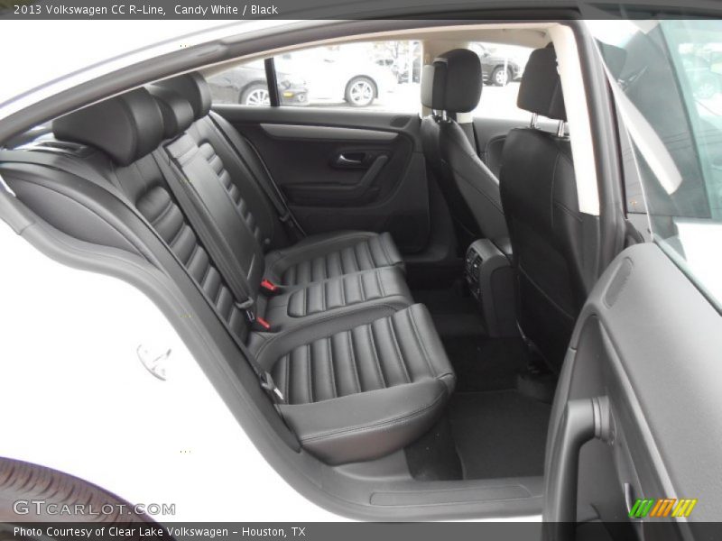 Rear Seat of 2013 CC R-Line