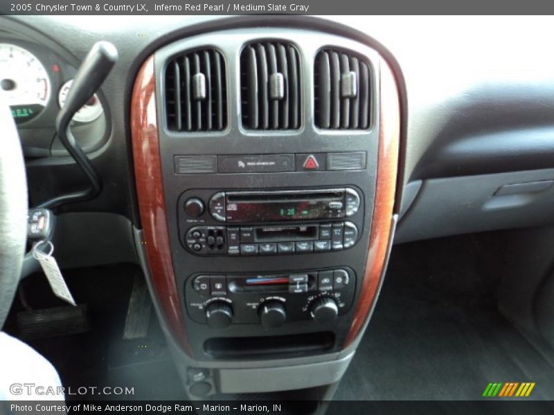 Inferno Red Pearl / Medium Slate Gray 2005 Chrysler Town & Country LX
