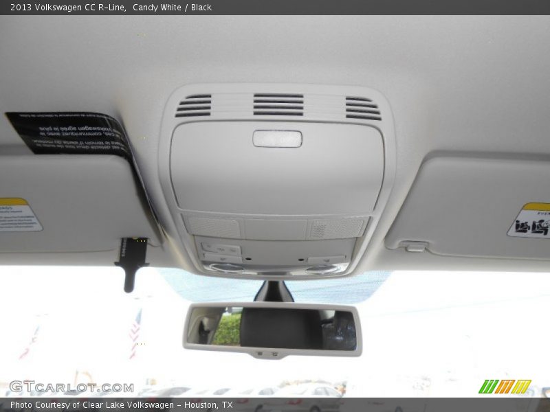 Candy White / Black 2013 Volkswagen CC R-Line