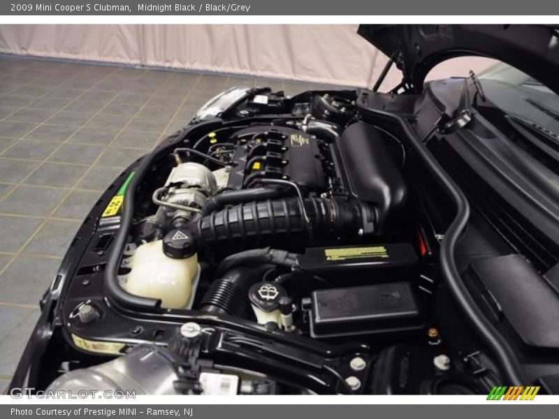 Midnight Black / Black/Grey 2009 Mini Cooper S Clubman