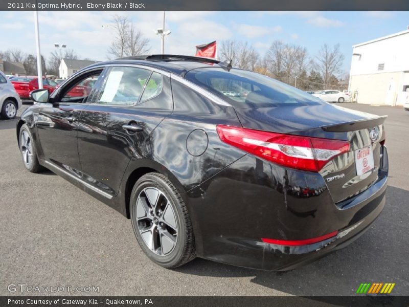 Ebony Black / Black 2011 Kia Optima Hybrid