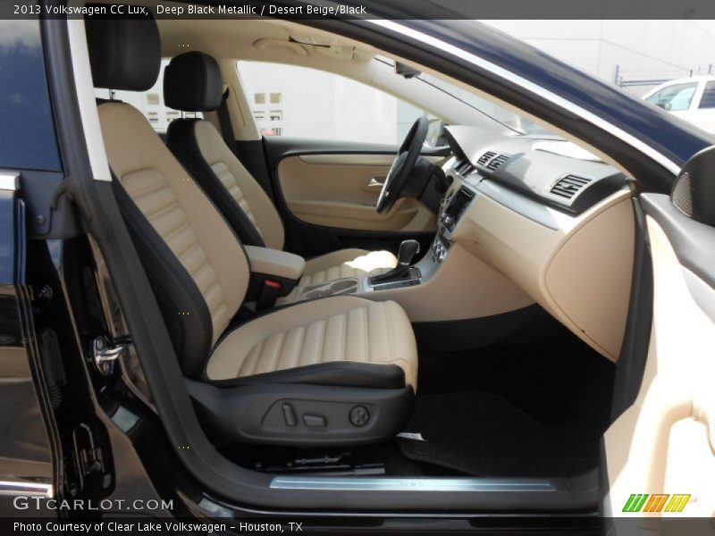 Front Seat of 2013 CC Lux