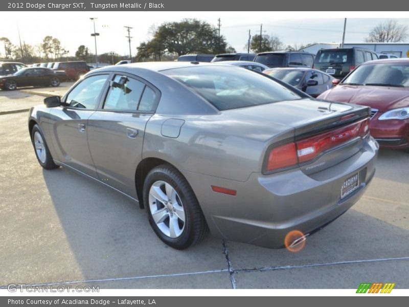 Tungsten Metallic / Black 2012 Dodge Charger SXT
