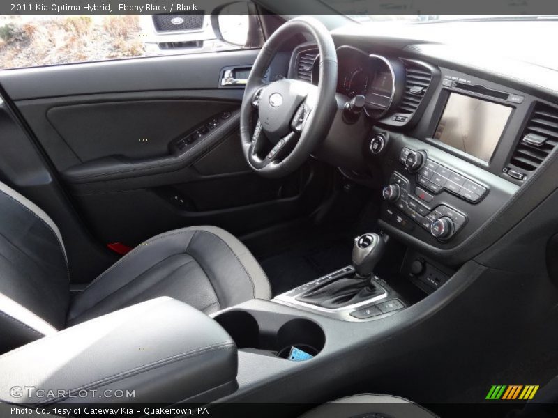Ebony Black / Black 2011 Kia Optima Hybrid
