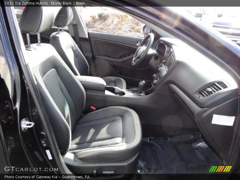 Ebony Black / Black 2011 Kia Optima Hybrid