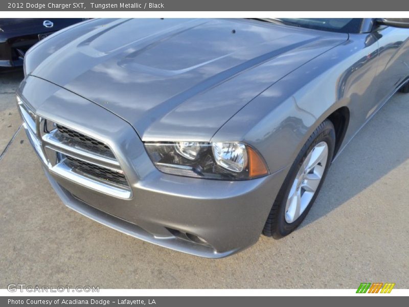 Tungsten Metallic / Black 2012 Dodge Charger SXT