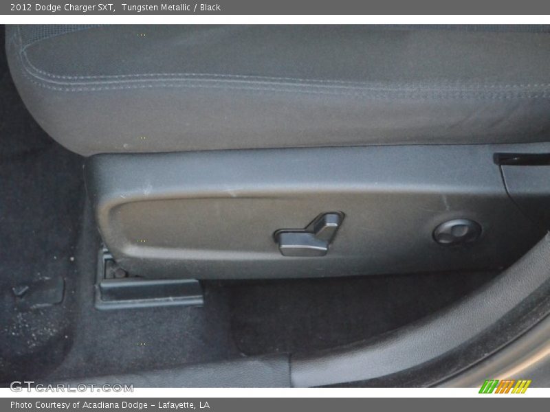 Tungsten Metallic / Black 2012 Dodge Charger SXT