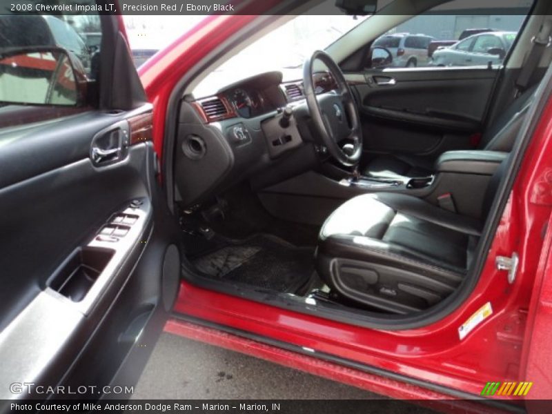 Precision Red / Ebony Black 2008 Chevrolet Impala LT