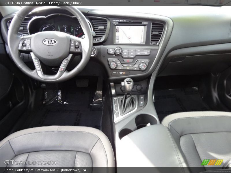 Ebony Black / Black 2011 Kia Optima Hybrid
