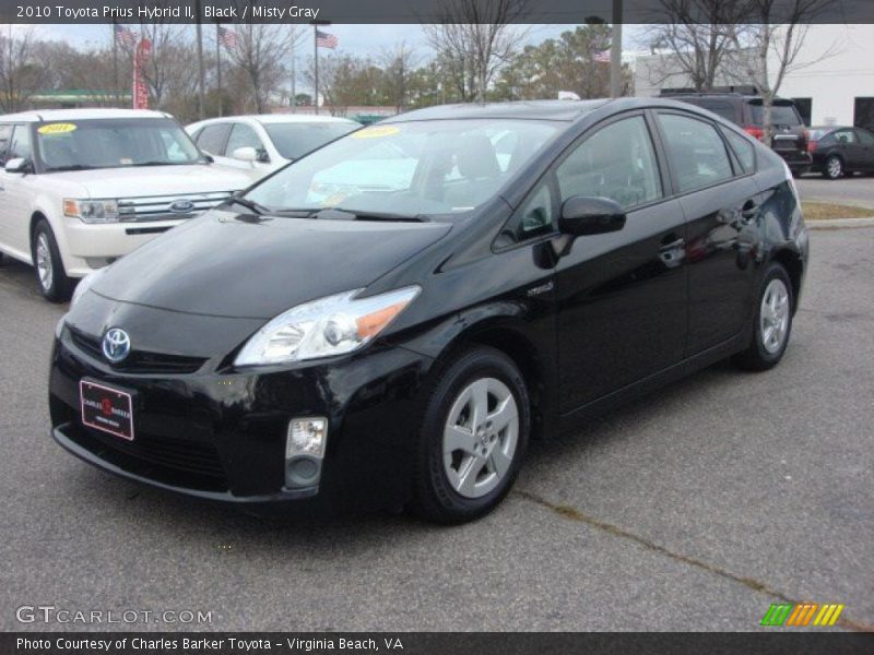 Black / Misty Gray 2010 Toyota Prius Hybrid II