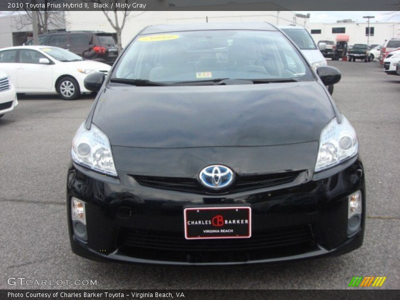 Black / Misty Gray 2010 Toyota Prius Hybrid II