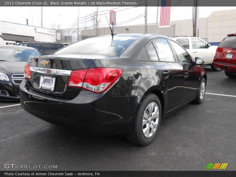 Black Granite Metallic / Jet Black/Medium Titanium 2013 Chevrolet Cruze LS