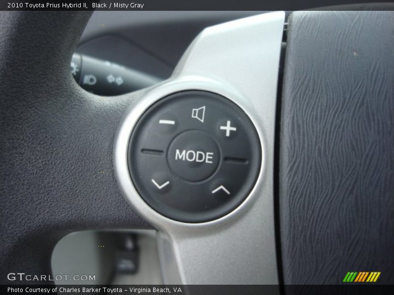Black / Misty Gray 2010 Toyota Prius Hybrid II