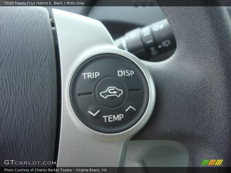 Black / Misty Gray 2010 Toyota Prius Hybrid II