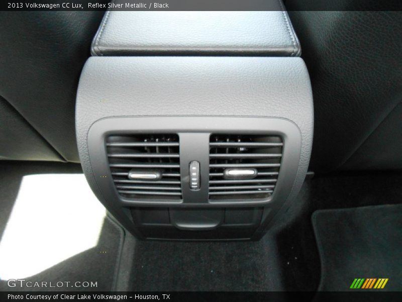Reflex Silver Metallic / Black 2013 Volkswagen CC Lux