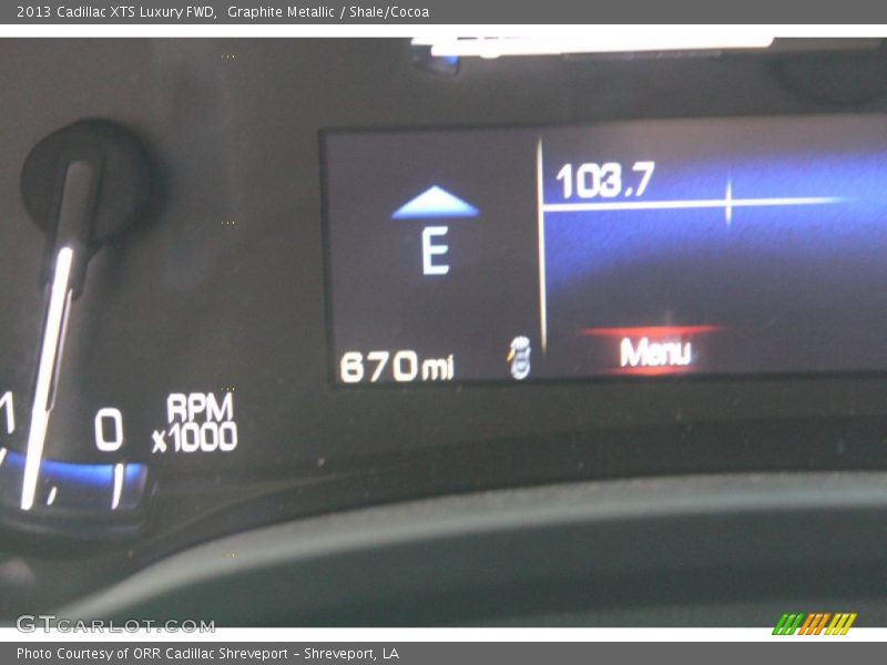 Graphite Metallic / Shale/Cocoa 2013 Cadillac XTS Luxury FWD