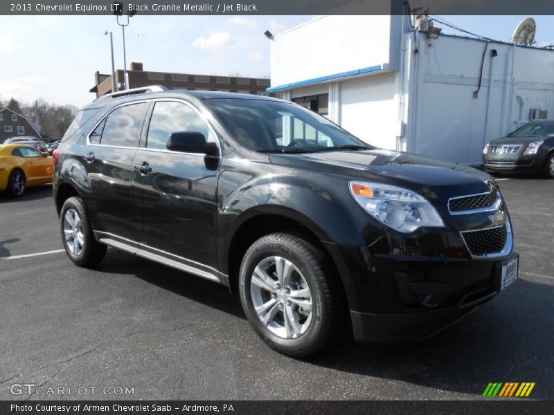 Black Granite Metallic / Jet Black 2013 Chevrolet Equinox LT