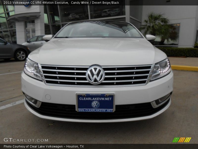 Candy White / Desert Beige/Black 2013 Volkswagen CC VR6 4Motion Executive