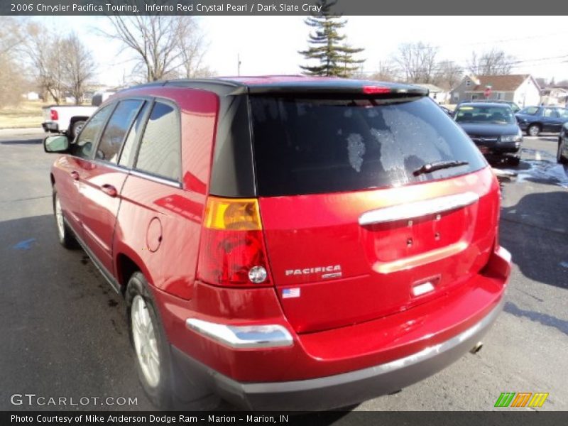 Inferno Red Crystal Pearl / Dark Slate Gray 2006 Chrysler Pacifica Touring