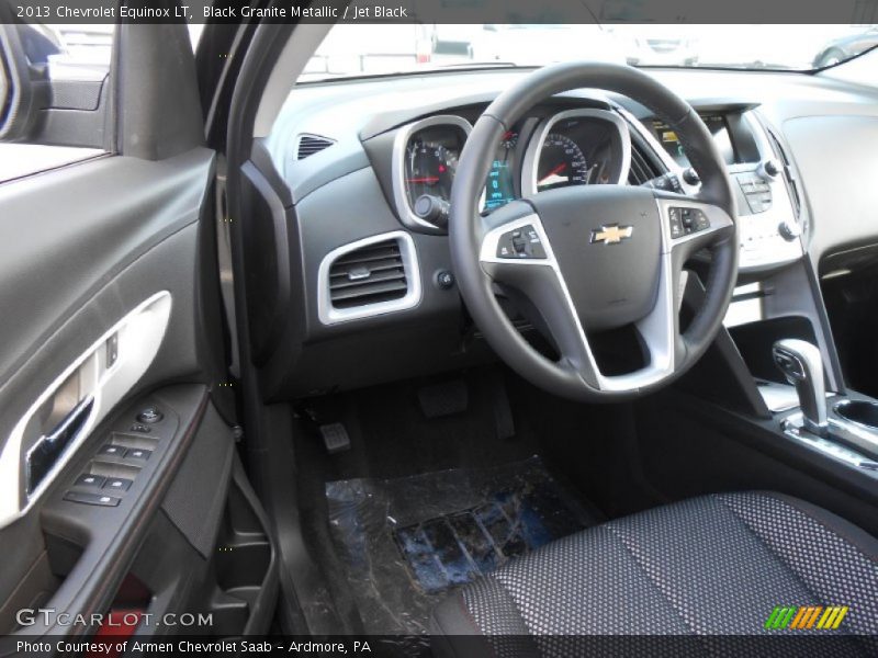 Black Granite Metallic / Jet Black 2013 Chevrolet Equinox LT