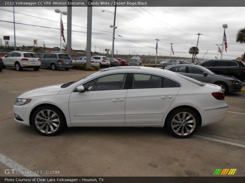 Candy White / Desert Beige/Black 2013 Volkswagen CC VR6 4Motion Executive