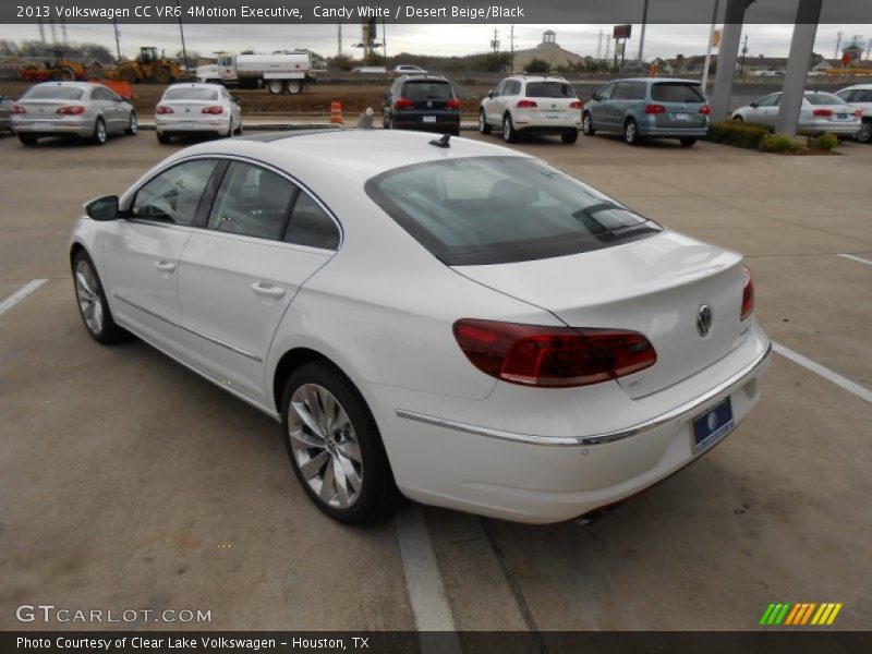 Candy White / Desert Beige/Black 2013 Volkswagen CC VR6 4Motion Executive