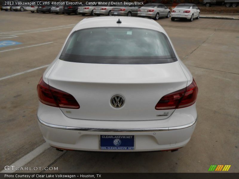 Candy White / Desert Beige/Black 2013 Volkswagen CC VR6 4Motion Executive