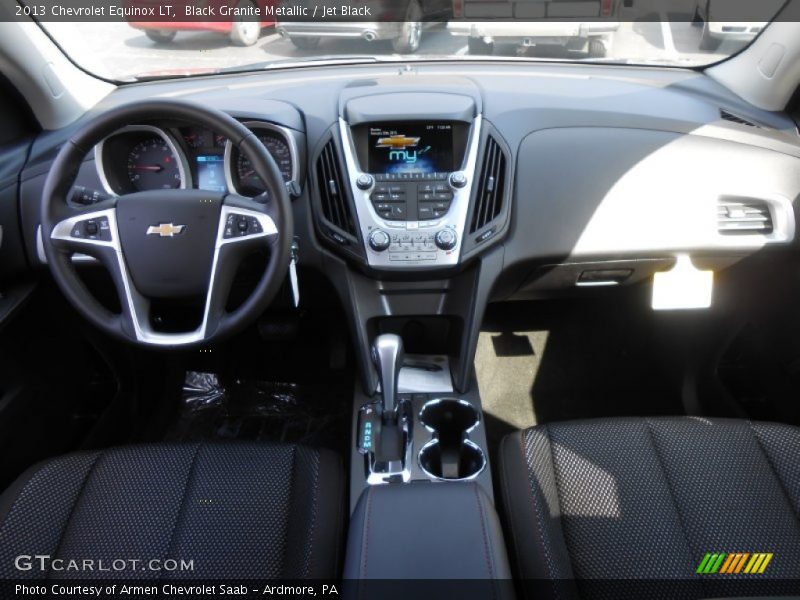 Black Granite Metallic / Jet Black 2013 Chevrolet Equinox LT