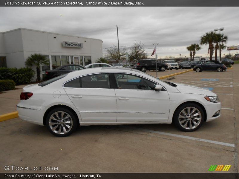 Candy White / Desert Beige/Black 2013 Volkswagen CC VR6 4Motion Executive