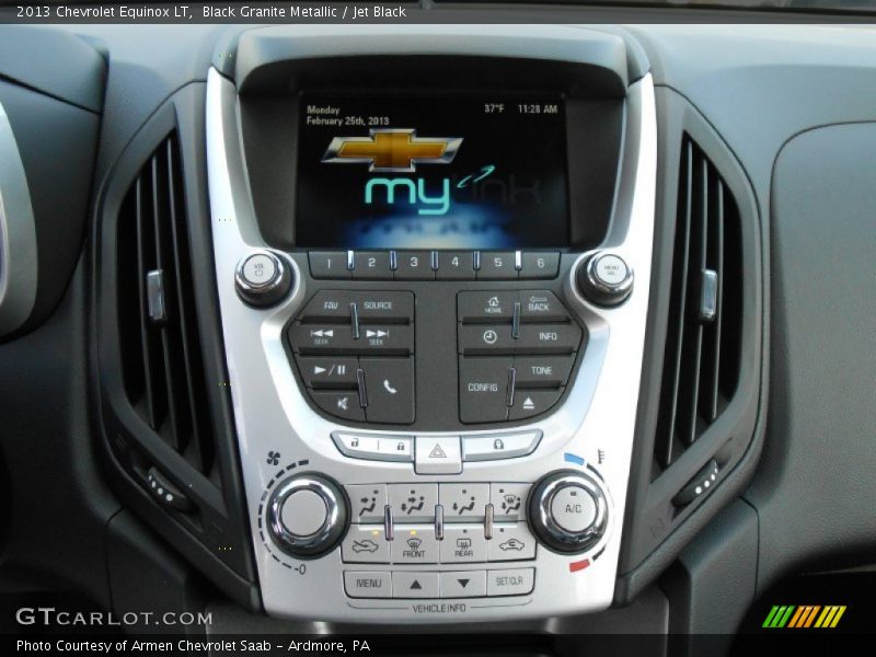 Black Granite Metallic / Jet Black 2013 Chevrolet Equinox LT
