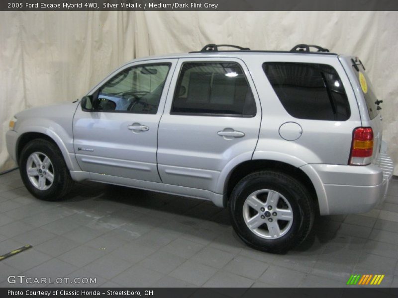 Silver Metallic / Medium/Dark Flint Grey 2005 Ford Escape Hybrid 4WD